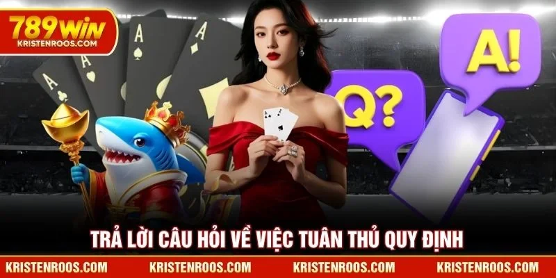 Chơi Có Trách Nhiệm 789WIN - Bí Quyết Để Giải Trí An Toàn 6 Trả lời câu hỏi về việc tuân thủ quy định 789WIN